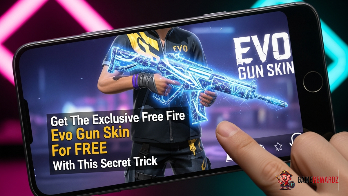 Get The Exclusive Free Fire Evo Gun Skin For FREE With This Secret Trick.